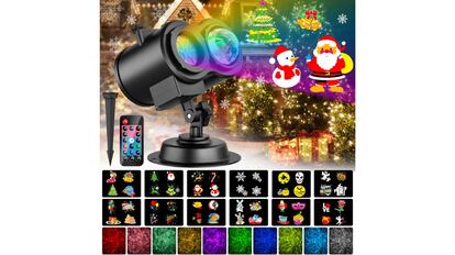 Este proyector láser navideño tiene más de 1.000 reseñas en Amazon.