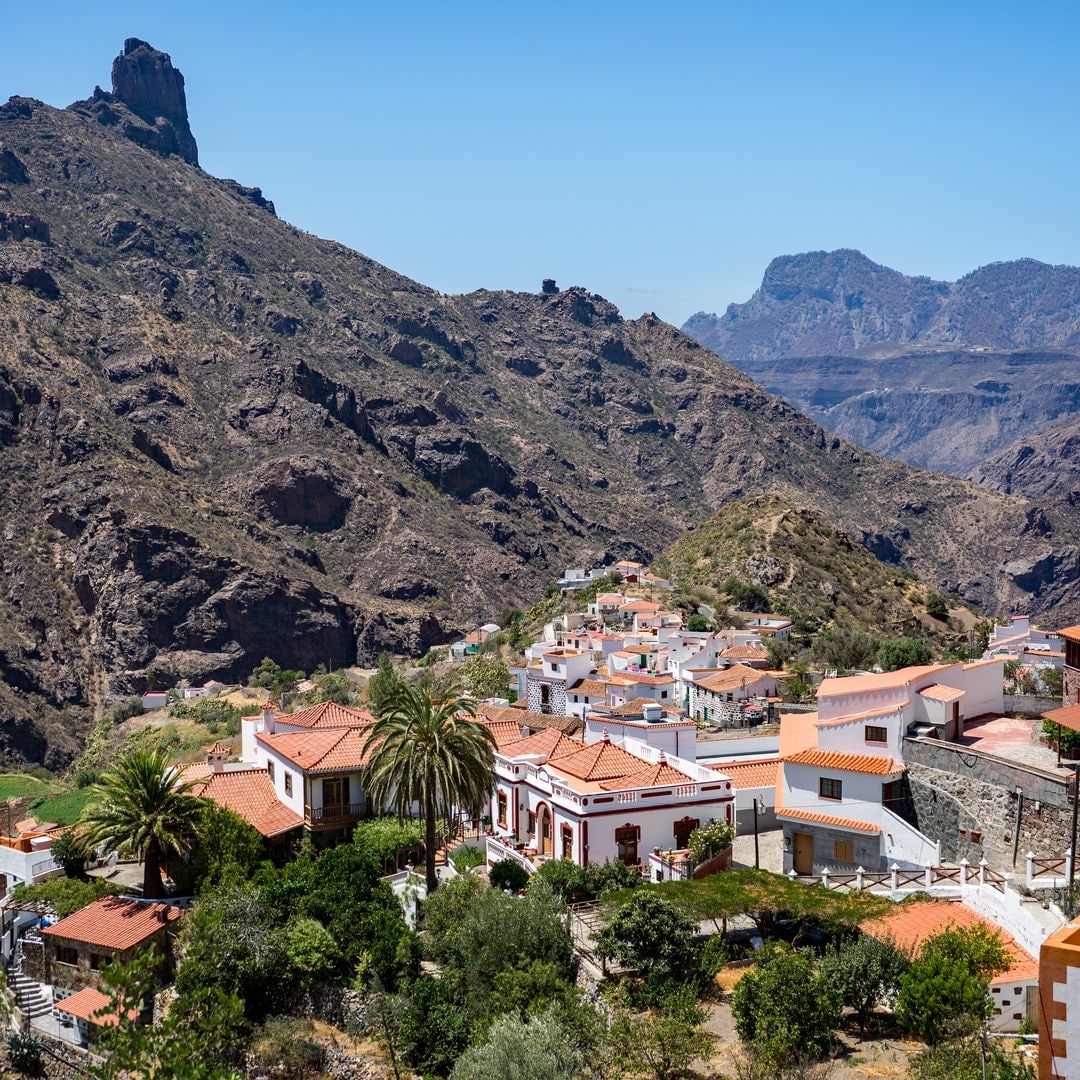 Tejeda, en el centro montañoso de Gran Canaria
