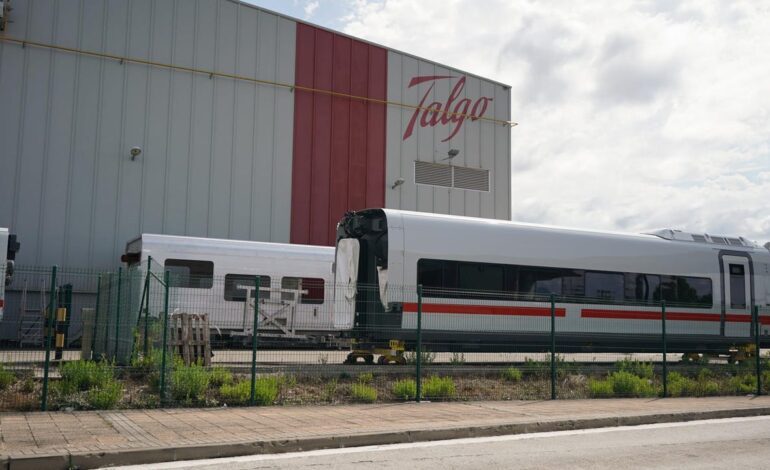 Los trabajadores de Talgo temen perder otros 10 millones de euros en variables este año por los malos resultados