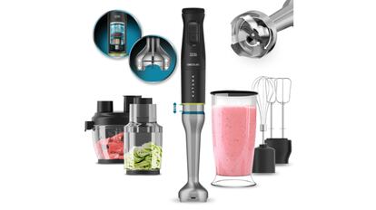 Vea la batidora de mano con descuento en Amazon.