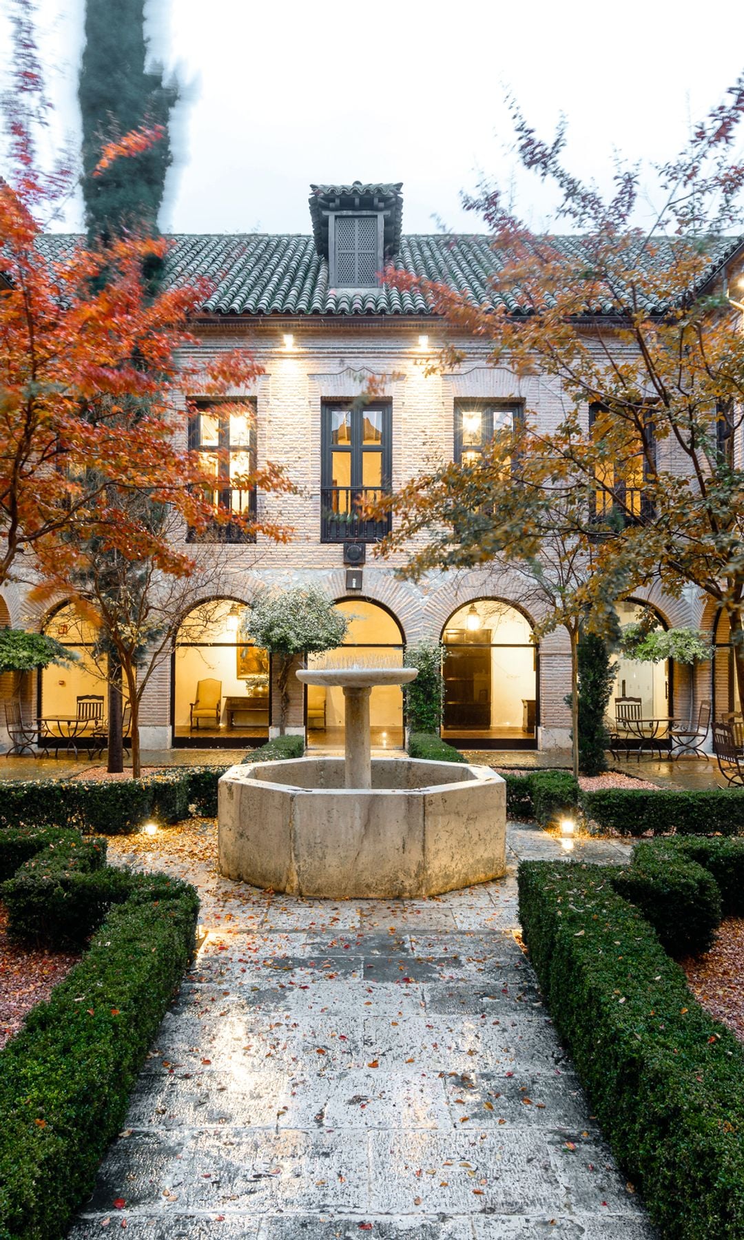 El magnífico claustro del Parador de Chinchón Madrid