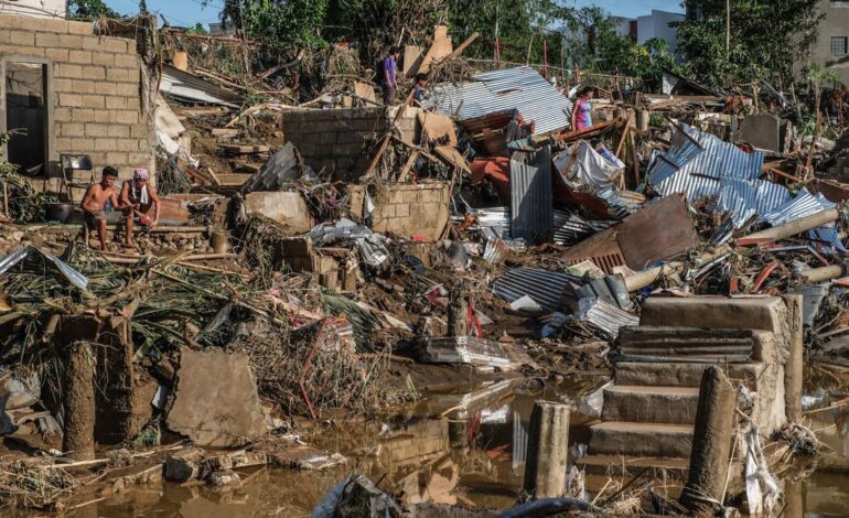 Más de un centenar de muertos en Filipinas por el paso del tifón ‘Kalmaegi’