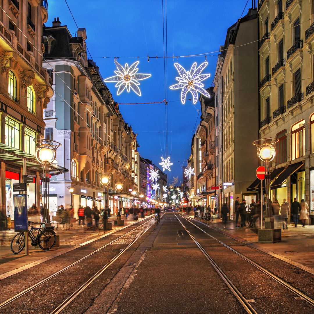 Navidad en Ginebra, Suiza