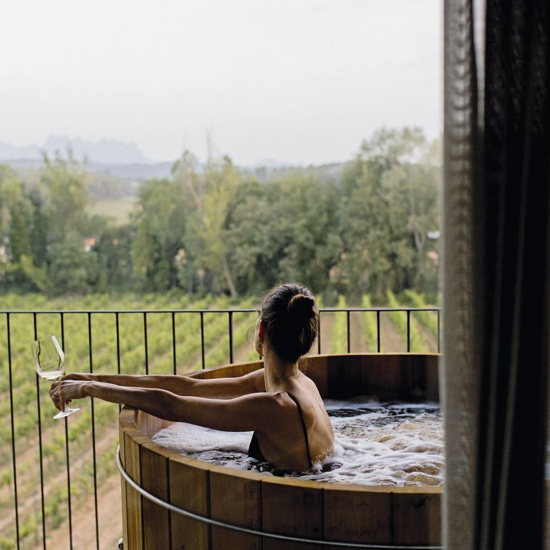 Enoturismo en Oller del Mas, Pla del Bages, Cataluña