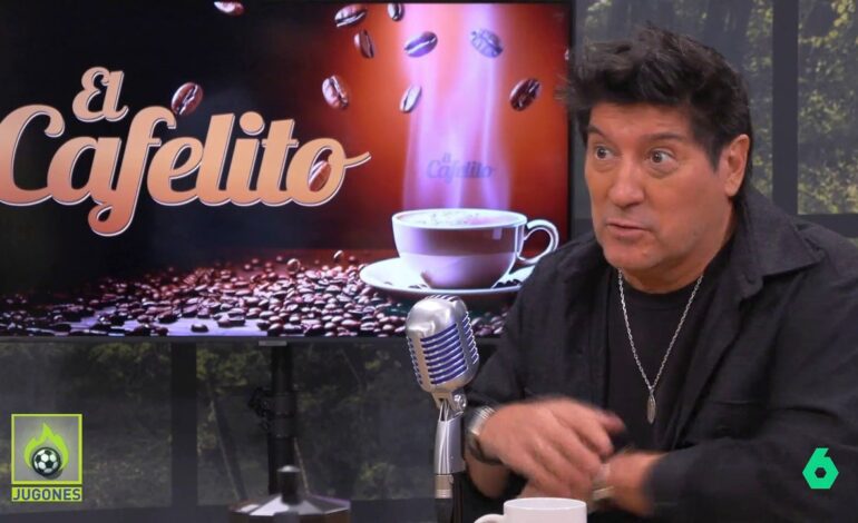 Zamorano le desvela a Pedrerol en ‘El Cafelito’ una increíble anécdota con Valdano