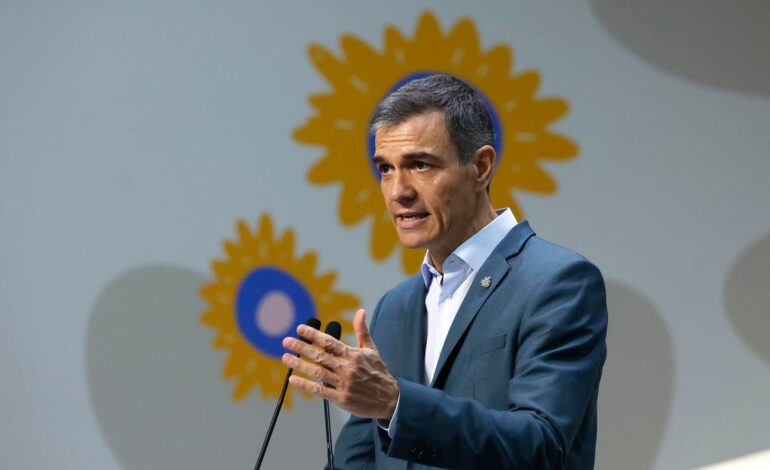 Sánchez pide elecciones en la Comunitat Valenciana para «romper la mayoría negacionista» que forman PP y Vox