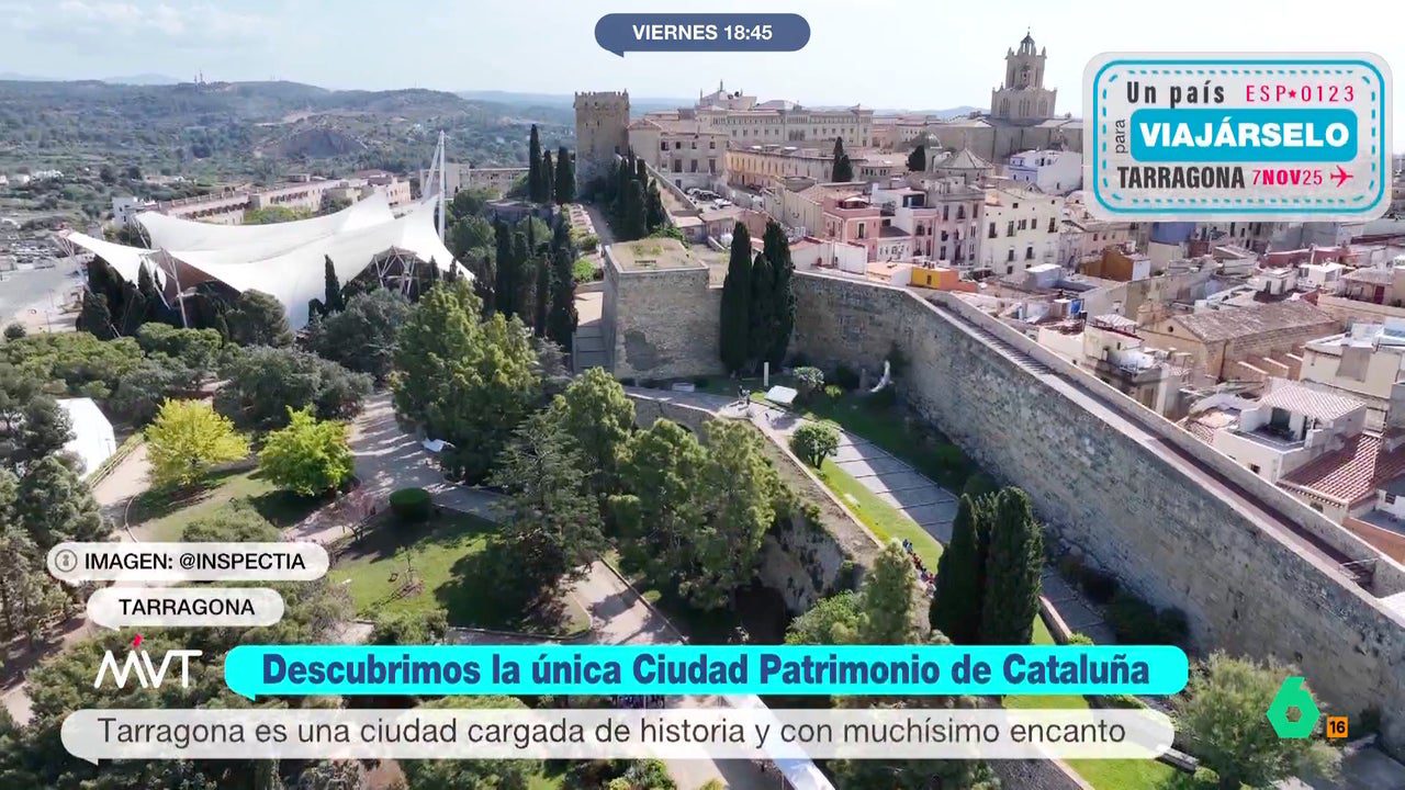 ‘Un país para viajárselo’ descubre Tarragona, una ciudad cargada de historia y con mucho encanto