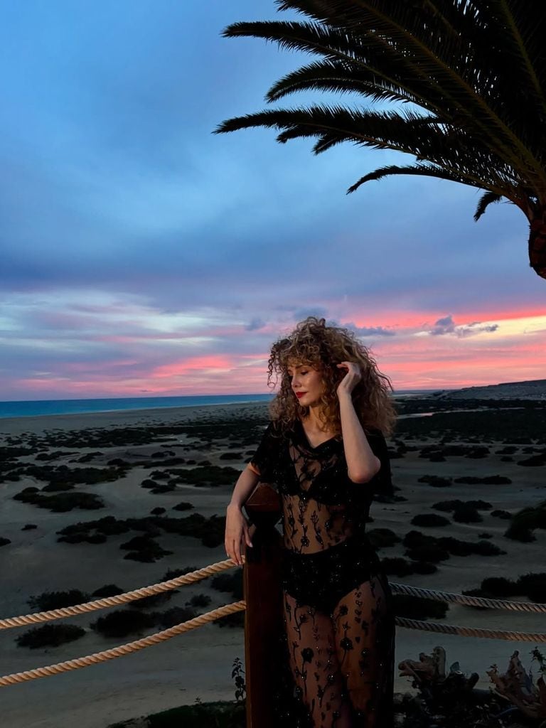 Esther Acebo en la inauguración de Paradisus Fuerteventura