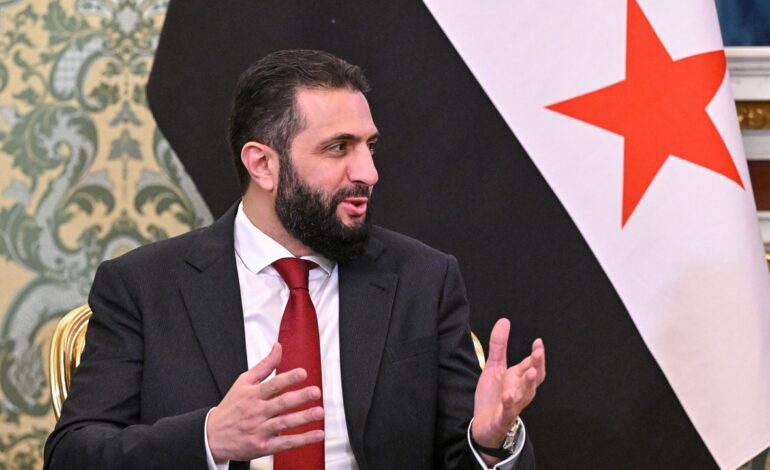 Ahmed al Sharaa, un ex yihadista de Al Qaeda en la Casa Blanca
