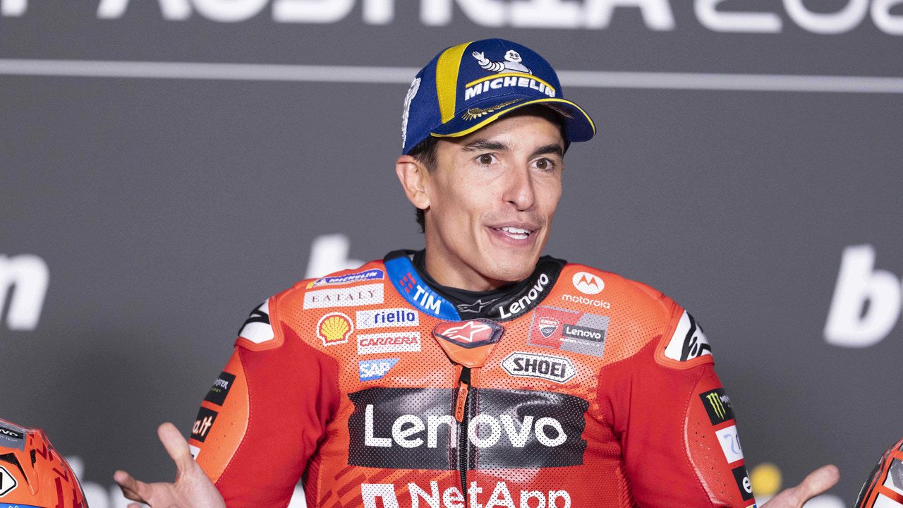 Marc estará encima de la moto…