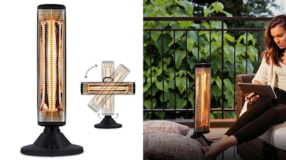 Los mejores calentadores eléctricos para exteriores.