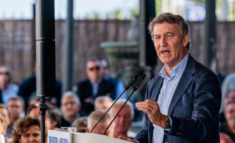 Feijóo acusa a Pedro Sánchez de «interferir» en el Supremo tras defender la inocencia del fiscal general