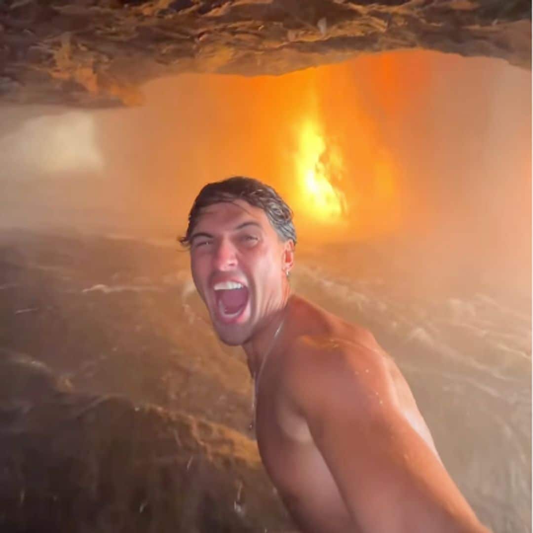Daniel Illescas en el Parque Nacional Canaima, Venezuela