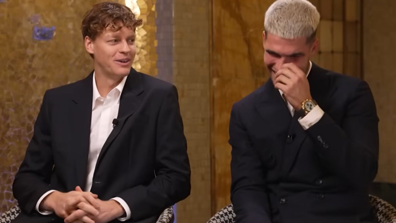 El vacile de Carlos Alcaraz a Sinner cuando les preguntan por su rivalidad
