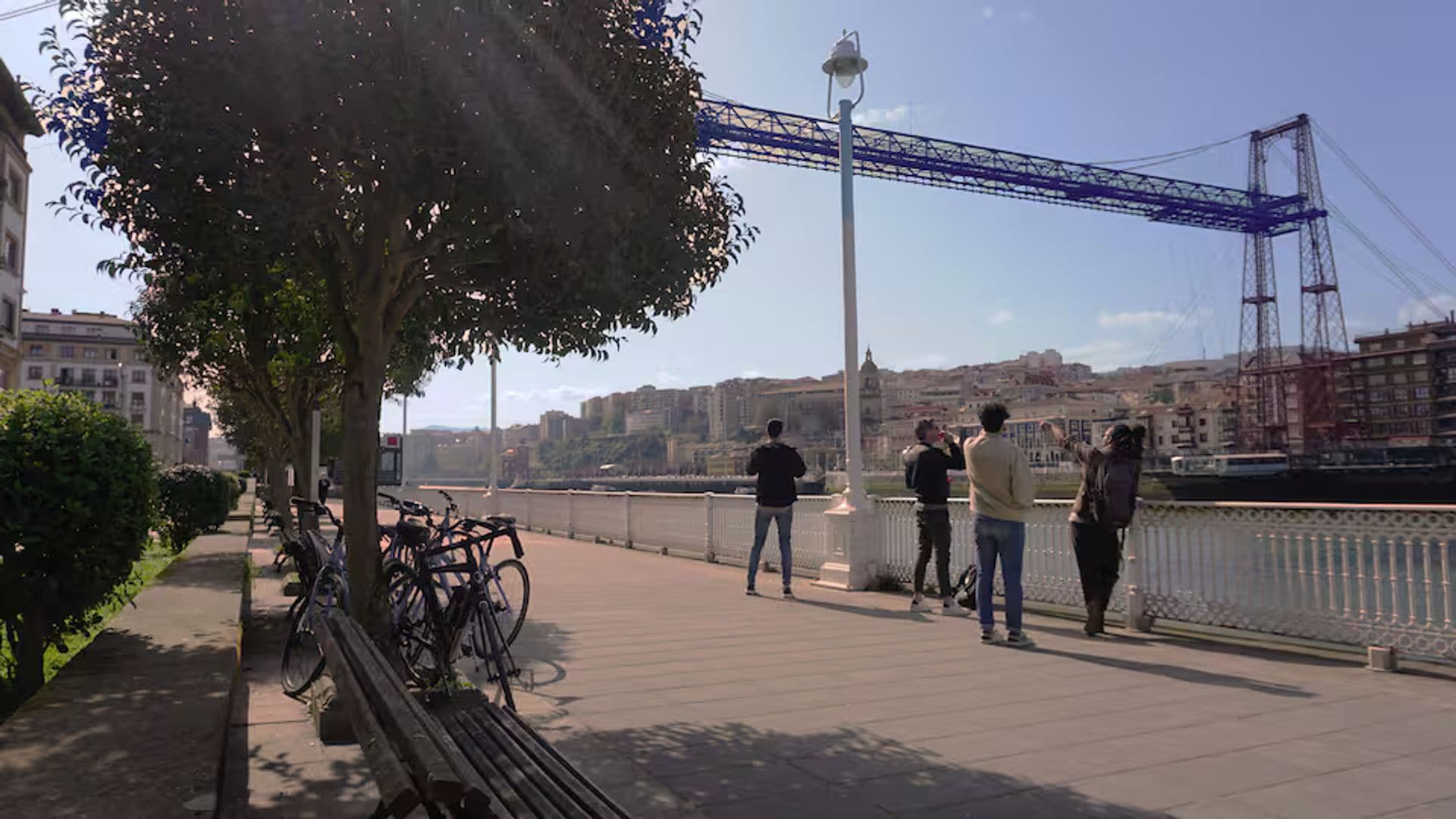 Puente colgante de Vizcaya, Patrimonio de la Humanidad