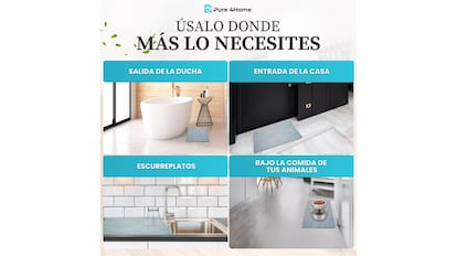 Estera de secado rápido