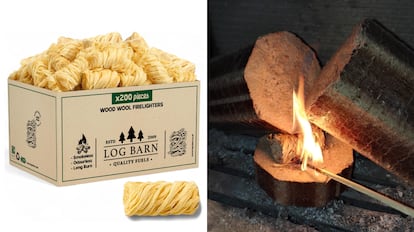 encendedores de chimenea naturales