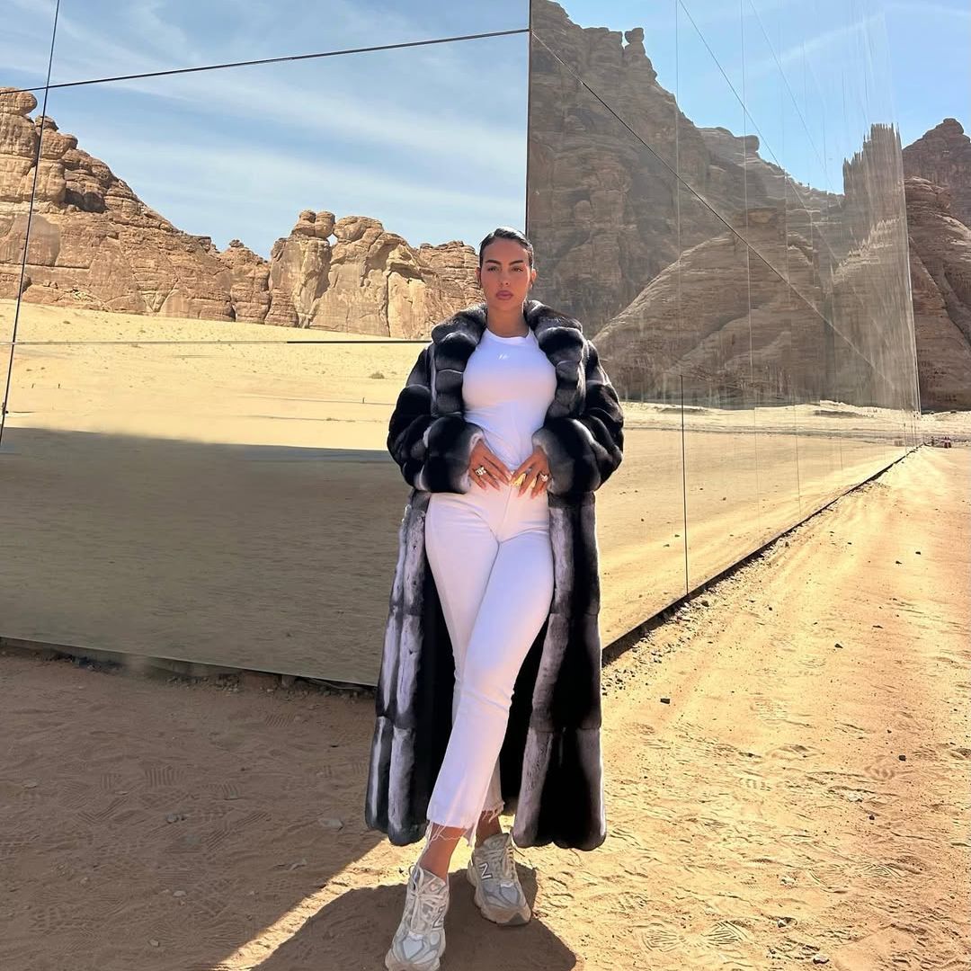 Georgina Rodríguez en Maraya, AlUla, Arabia Saudita
