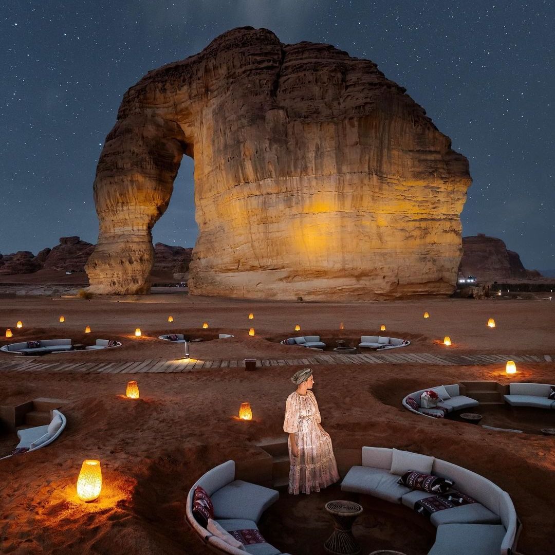 Roca del Elefante, AlUla, Arabia Saudita