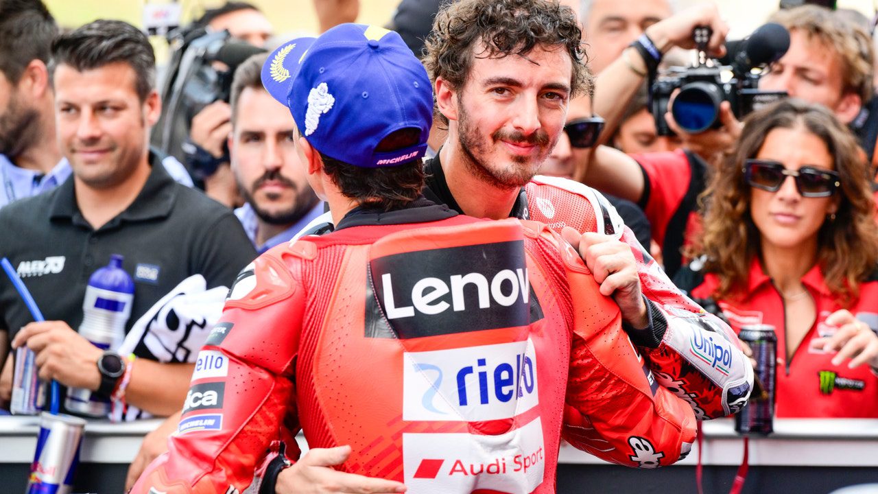 Bagnaia puede jugar con Marc Márquez