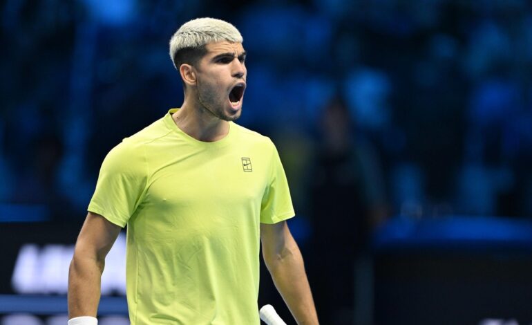 La contundente respuesta de Alcaraz sobre sentarse en la mesa de Djokovic, Nadal y Federer: «Ni cerca»