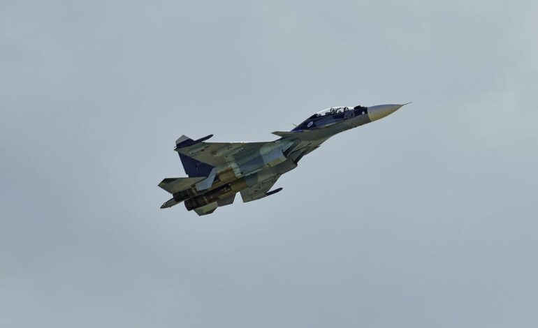 Un caza ruso se estrella cerca de la frontera con Finlandia sin dejar supervivientes