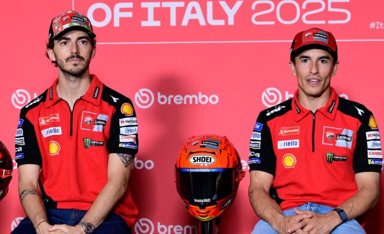 Con esta Ducati solo él puede…