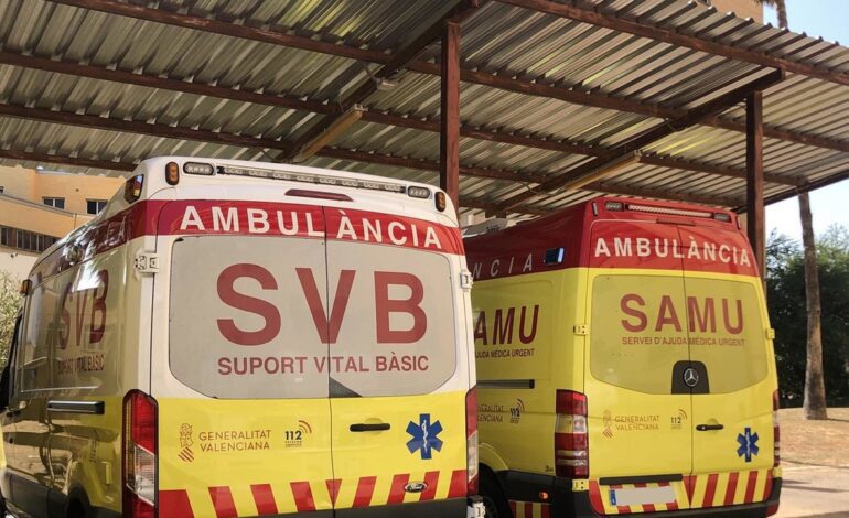 Muere un niño de dos años atragantado por unos frutos secos en un parque de Campanar, en Valencia