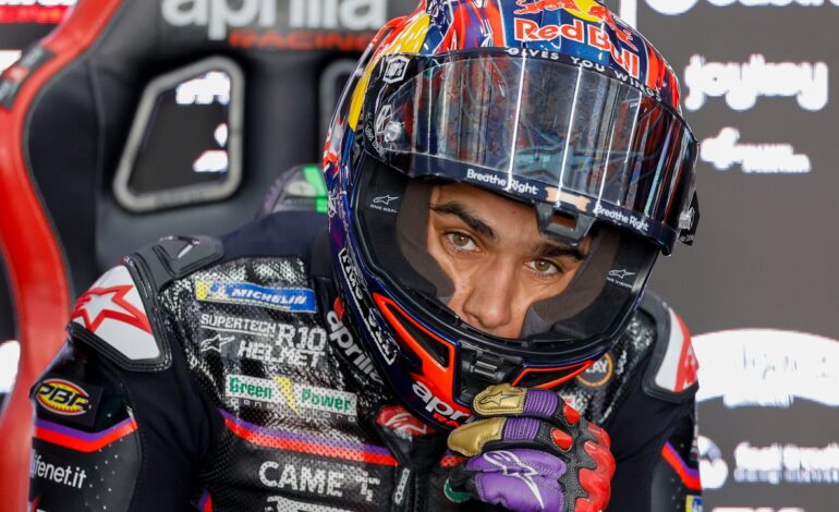 Jorge Martín no se corta en su regreso a la competición: «Un año de mierda»