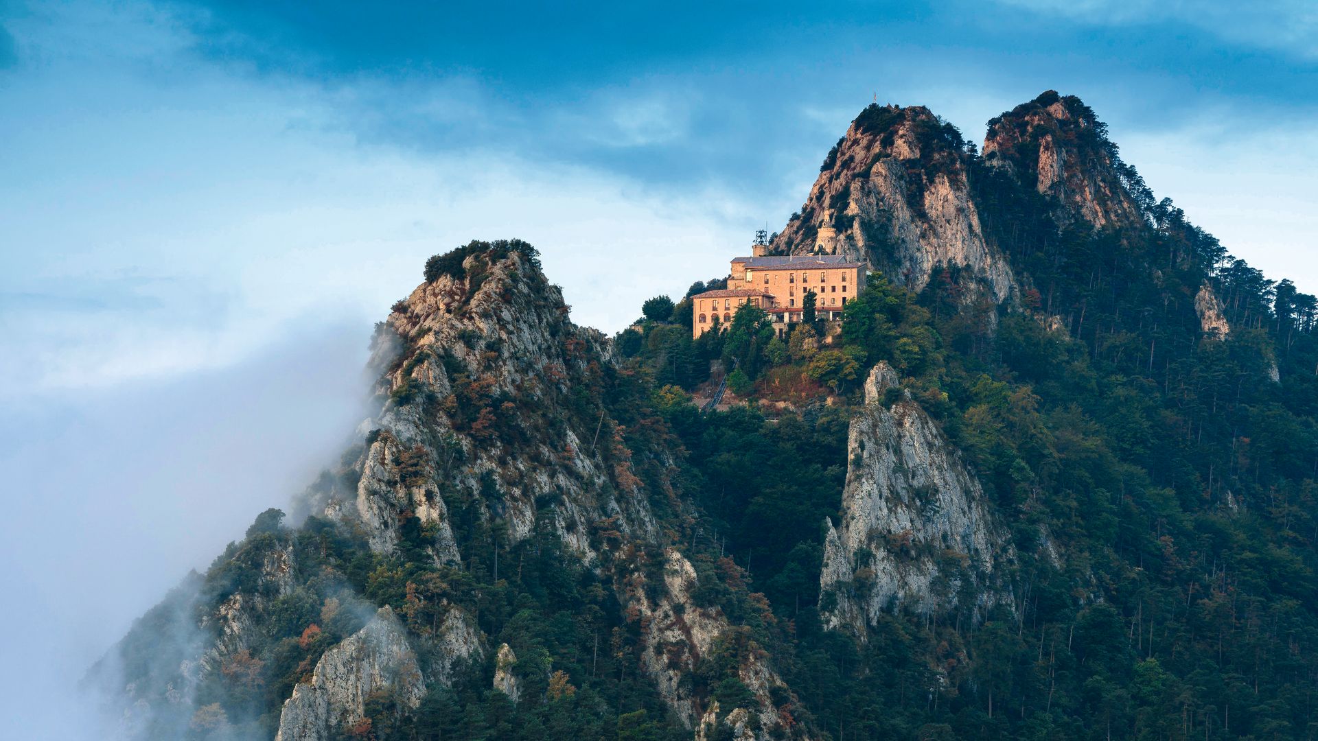 Santuario de las Nubes de Queralt en el Bergueda