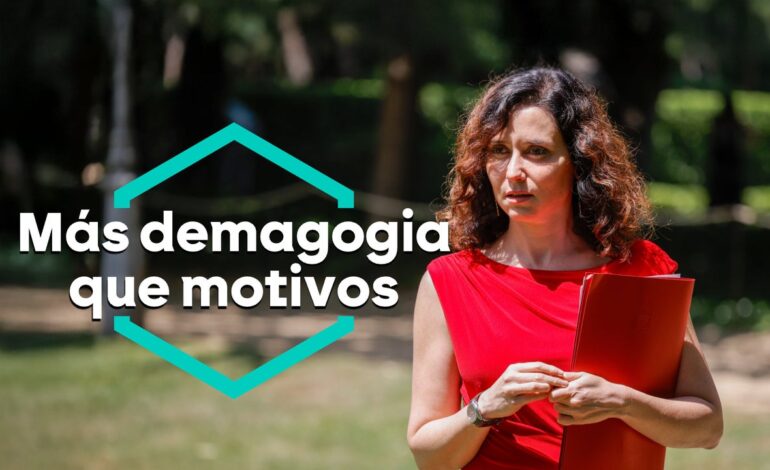 desmontando los argumentos de Ayuso para no crear un registro de objetores del aborto