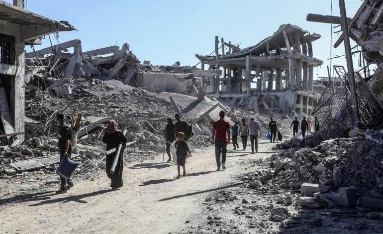 Israel bombardea el norte y el sur de Gaza pese al alto el fuego