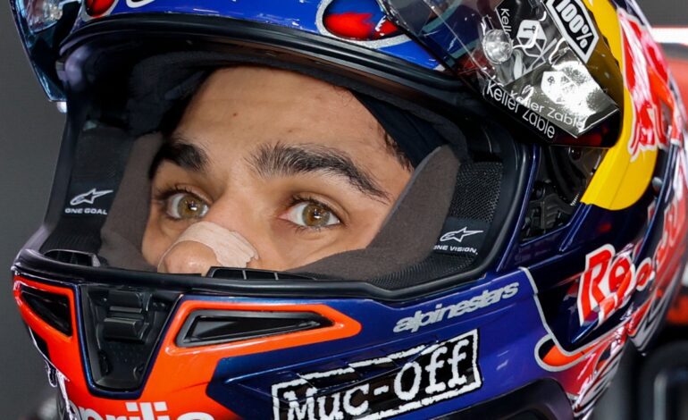 Jorge Martín ‘celebra’ decir adiós al número 1 en su moto