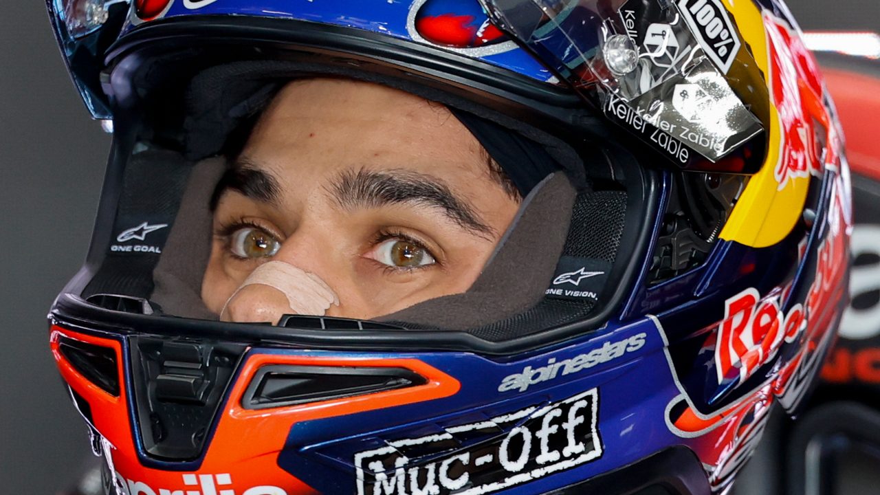 Jorge Martín ‘celebra’ decir adiós al número 1 en su moto