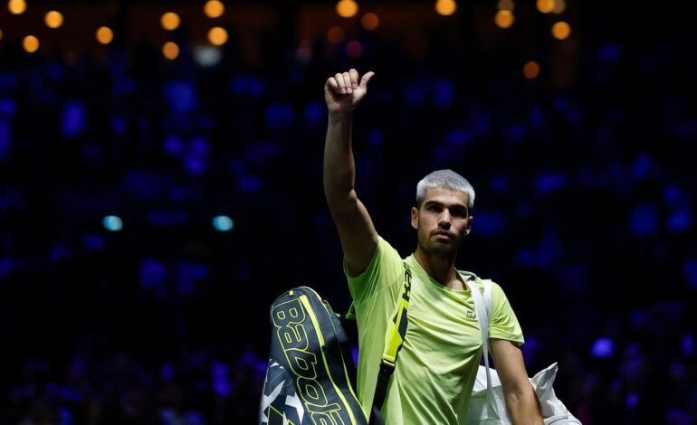 Carlos Alcaraz se queda fuera de la Copa Davis