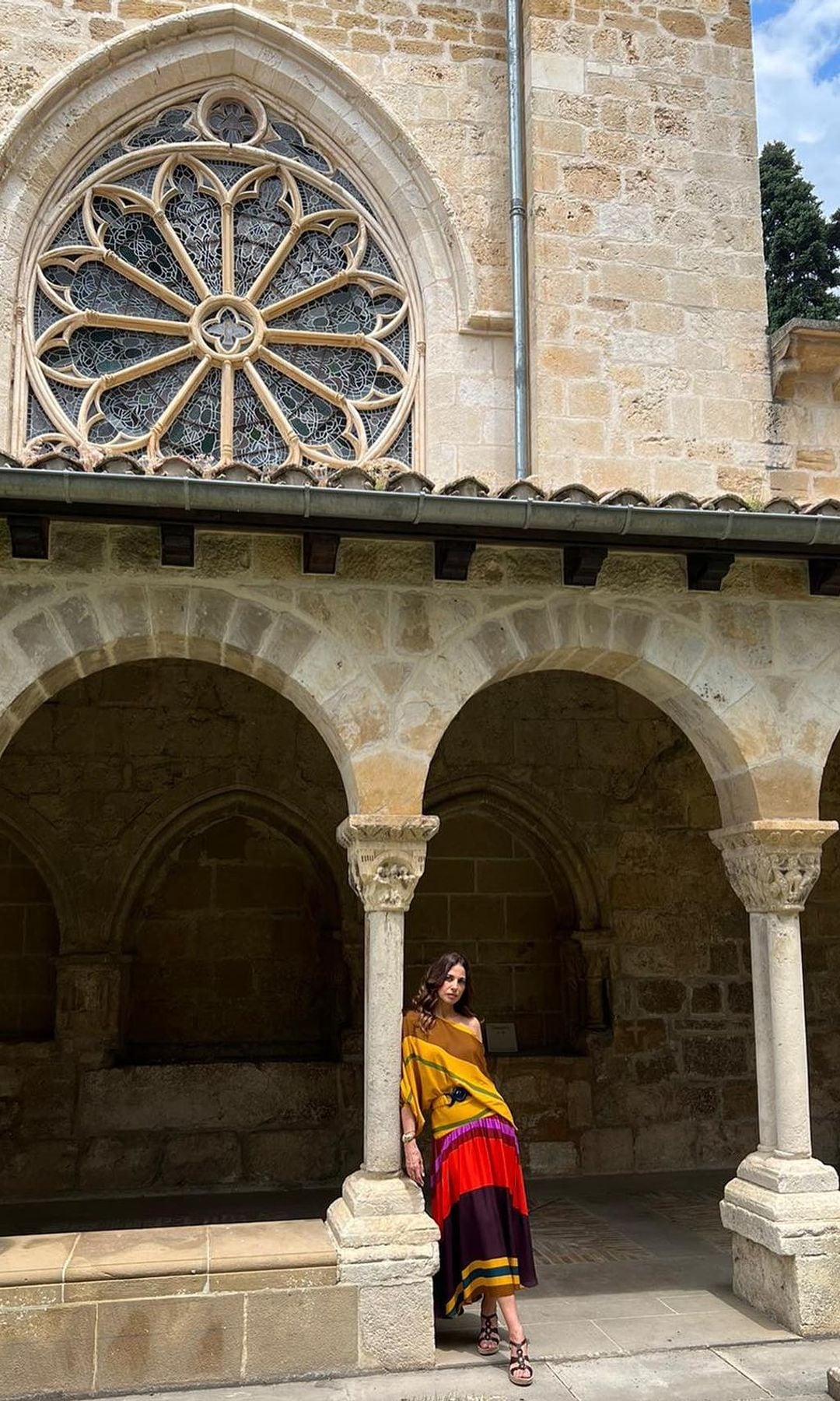 Mariló Montero en su pueblo, Estella, Navarra