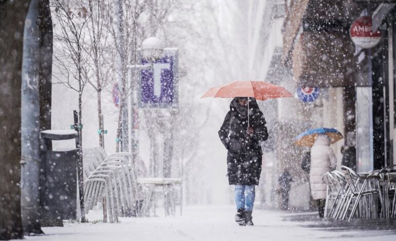 Dónde habrá nieve en España esta semana