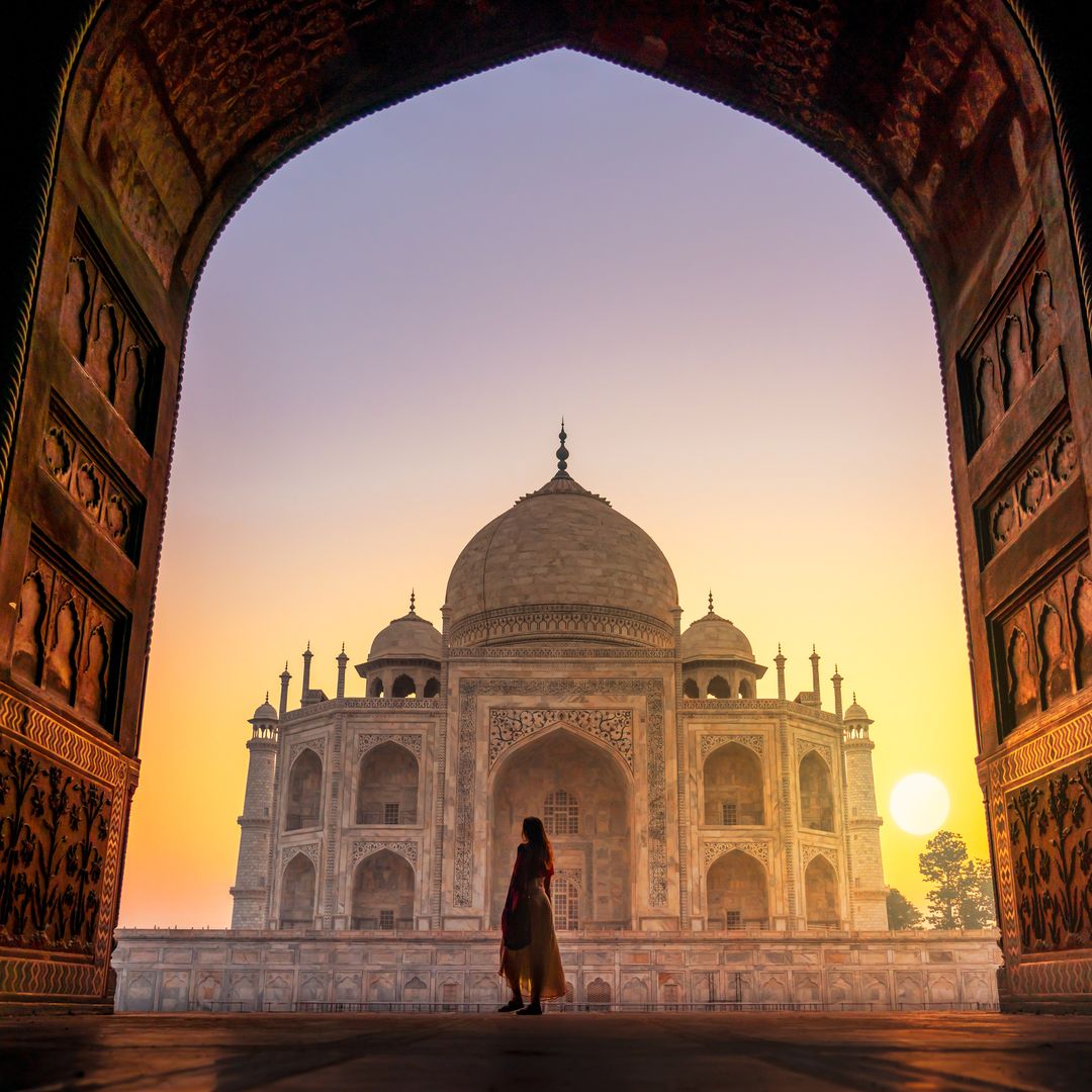 Taj Mahal, India, patrimonio de la humanidad, maravilla del mundo
