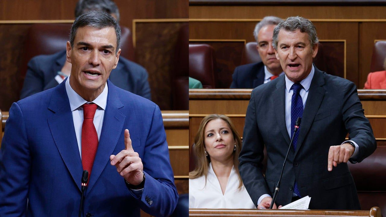 Feijóo acusa a Pedro Sánchez de llevar la «cloaca de Ferraz» a la Moncloa y el presidente contraataca con Mazón y la Diputación de Almería