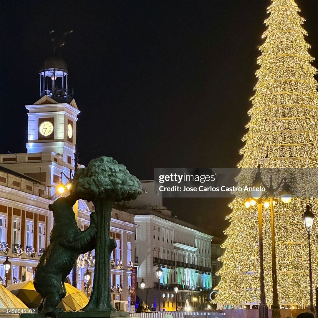 Puerta del Sol en Navidad