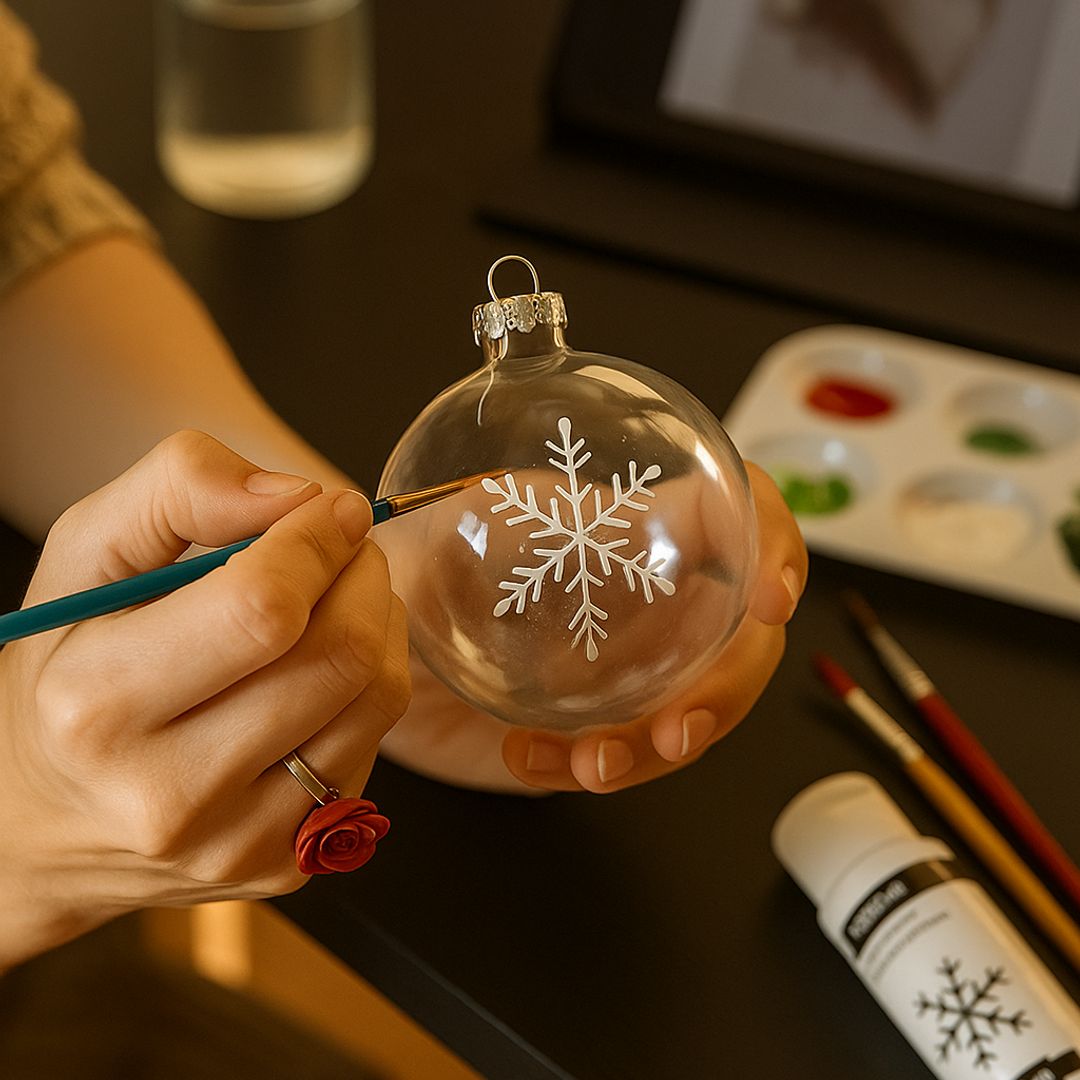 Taller de decoración de bolas navideñas Girl Madrid