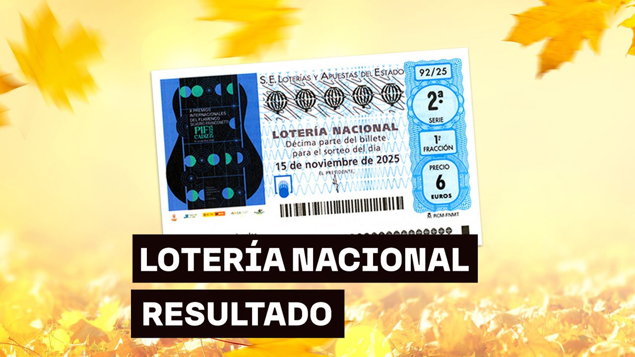 Resultado del sorteo de hoy jueves 20 de noviembre de 2025