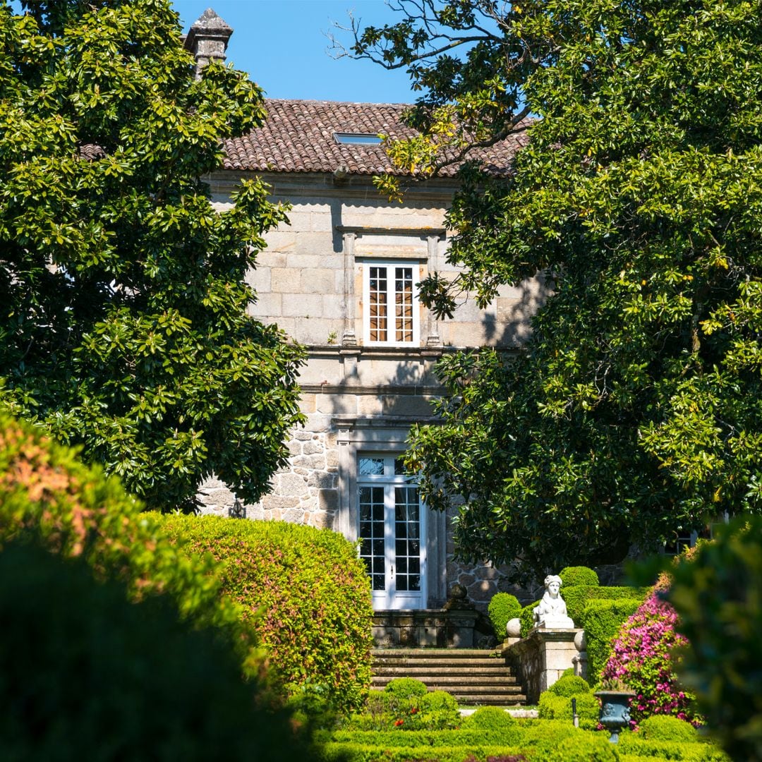 Pazo Rubianes, Pontevedra, Comarca del Salnés, Ruta de las Camelias