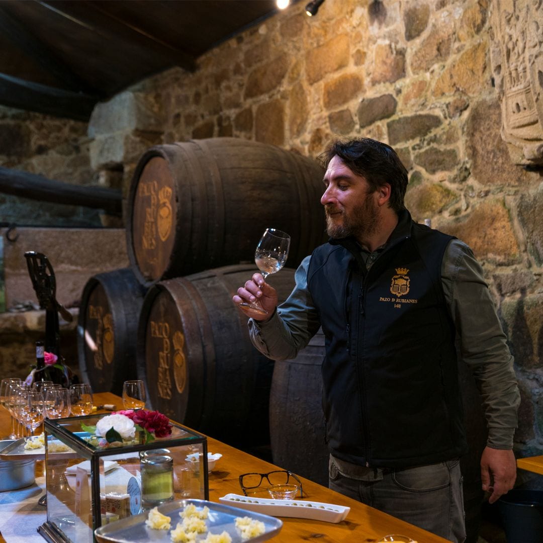 Pazo Rubianes, Pontevedra, Comarca del Salnés, Ruta de las Camelias