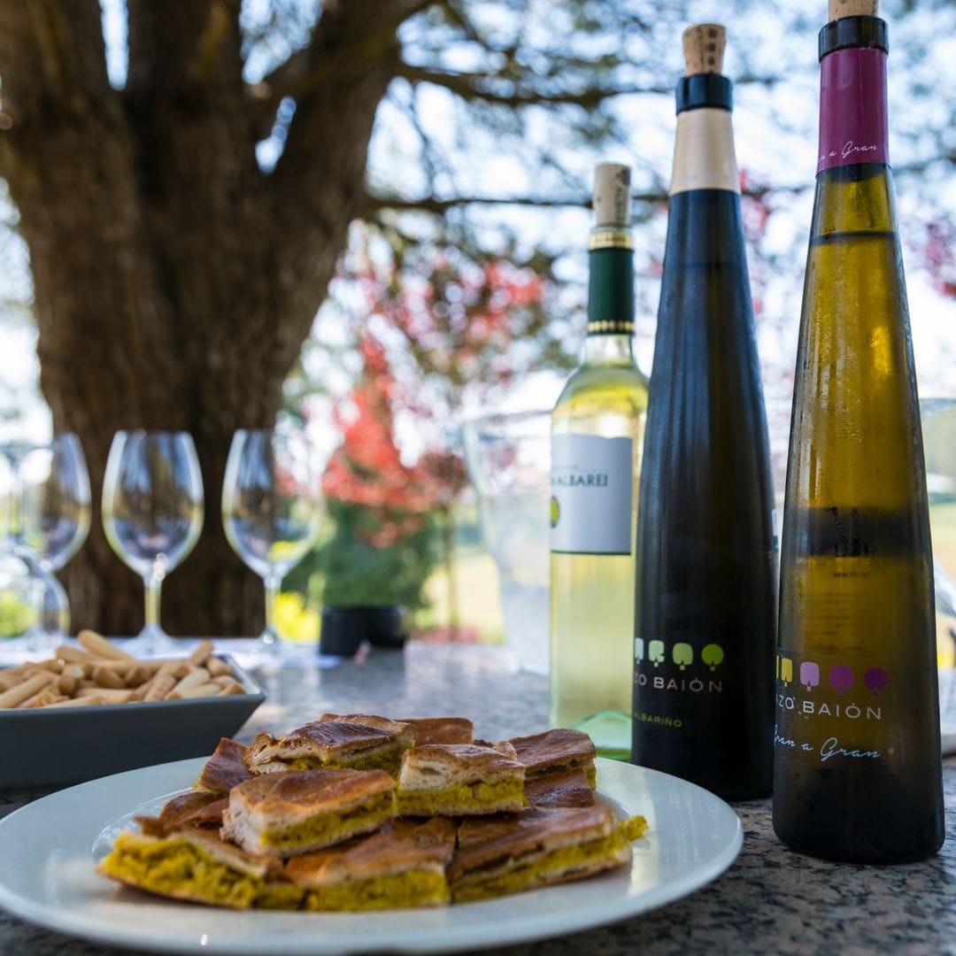 Empanada gallega y albariño, comarca del Salnés, Pontevedra