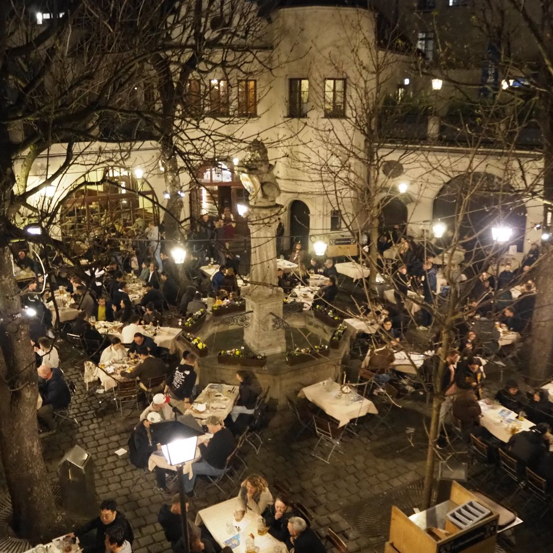 Patio interior de la Hofbräuhaus Munich