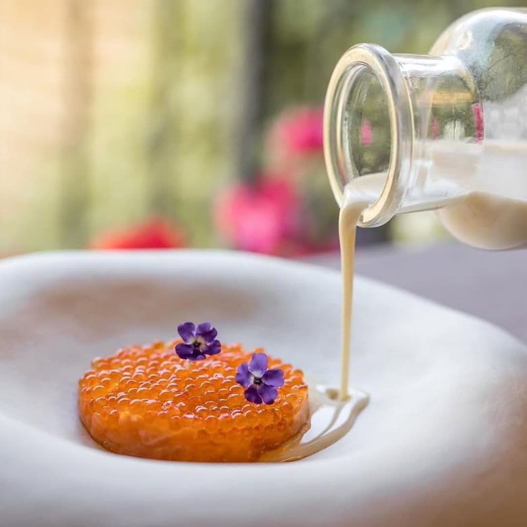 tartar, restaurante La Fábrica de Solfa, Beceite, Teruel, Matarraña