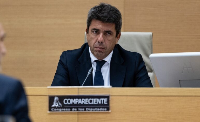 La jueza cita a los escoltas y al chófer que acompañaban a Mazón la tarde de la DANA