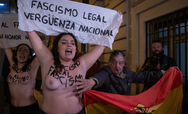 24 horas de la agresión sexual de un fascista a dos activistas que sigue sin consecuencias