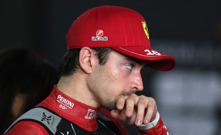El ‘palo’ de Leclerc a Ferrari tras el desastre en la clasificación de Las Vegas: «Es vergonzoso…»